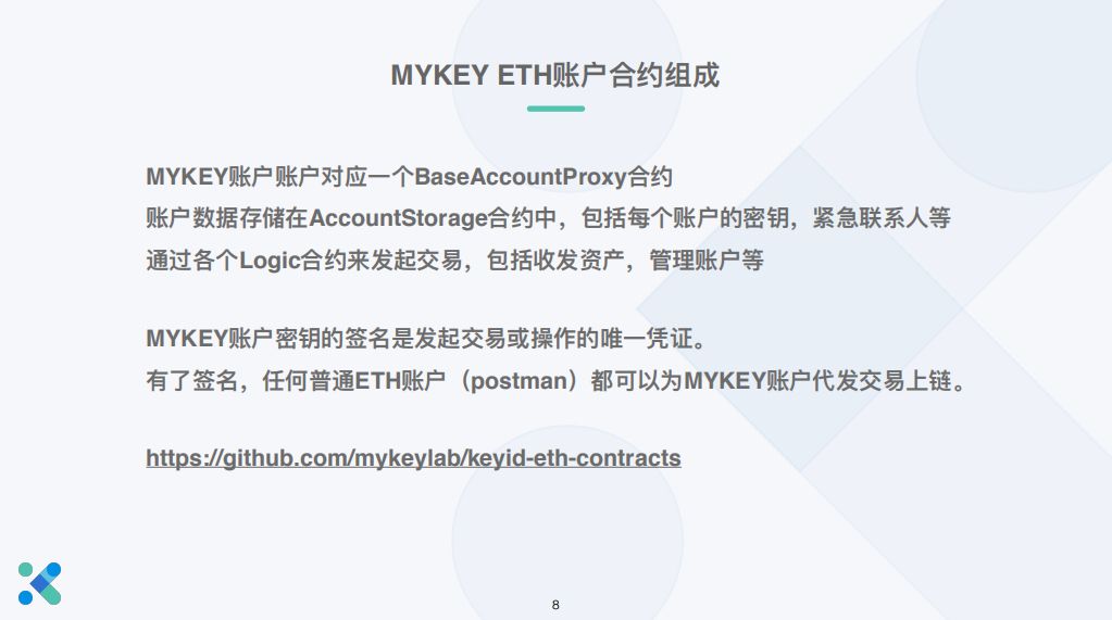 【HiBlock技术工坊69期】MYKEY多链钱包和ETH账户合约介绍 ​插图10