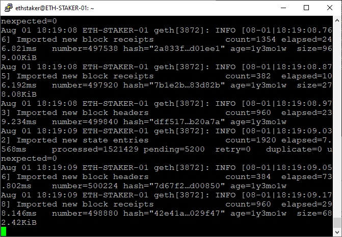 使用 Ubuntu 和 Prysm 参与 Medalla 测试网插图6