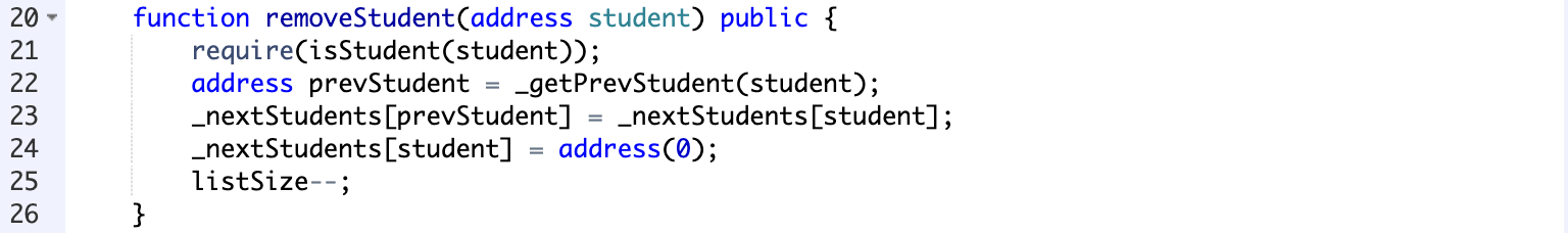 链表 – removeStudent