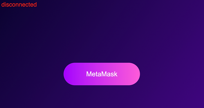 Web3.js 按钮连接到提供者，metamask