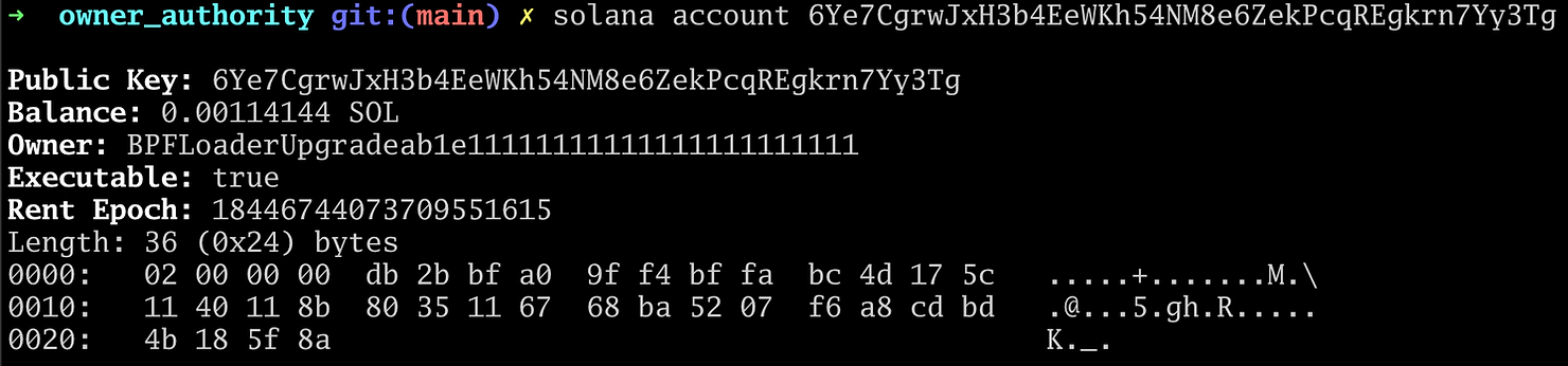 solana account 6Ye7CgrwJxH3b4EeWKh54NM8e6ZekPcqREgkrn7Yy3Tg