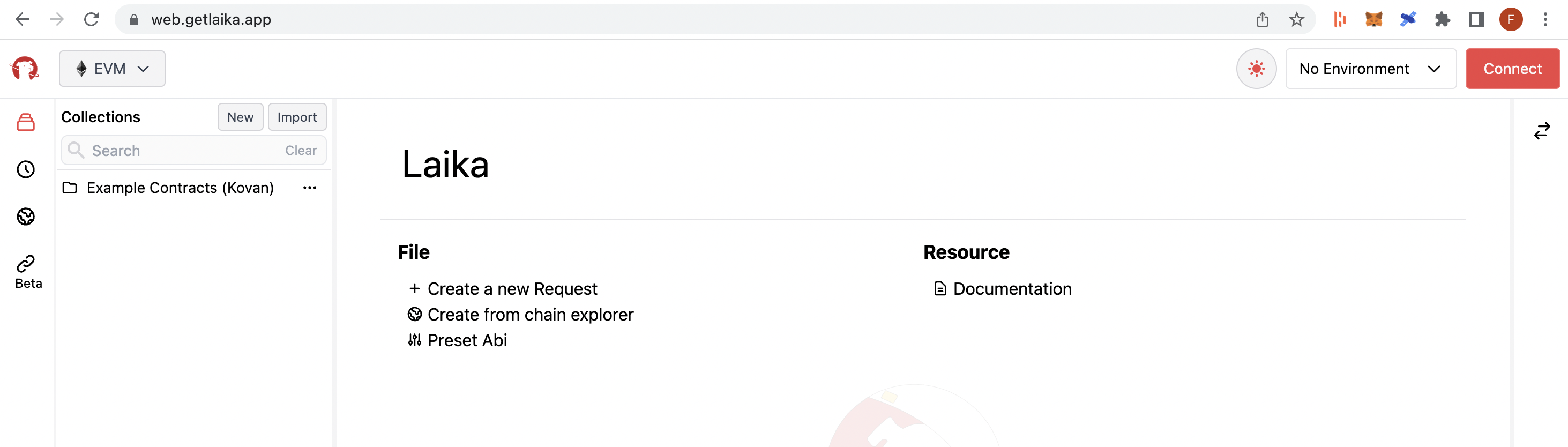 Laika Webapp 截图