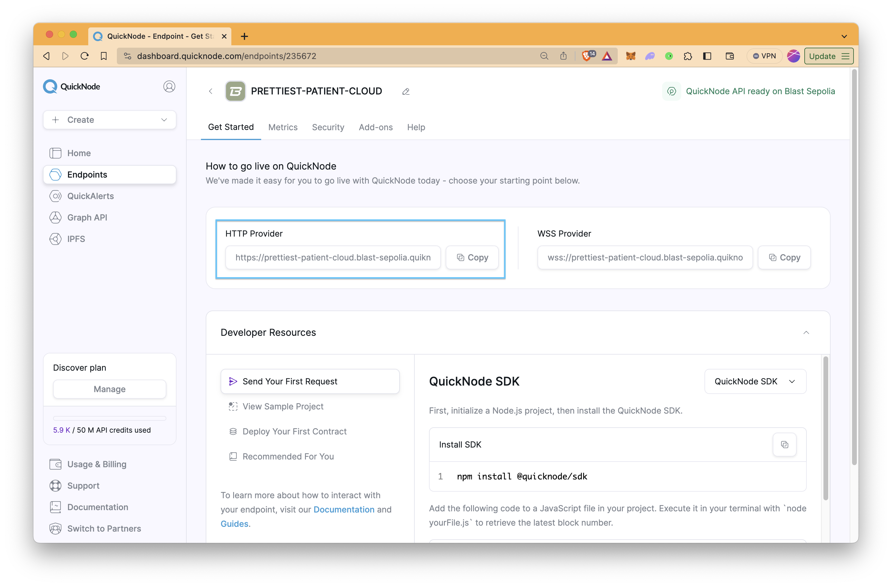 QuickNode Endpoint