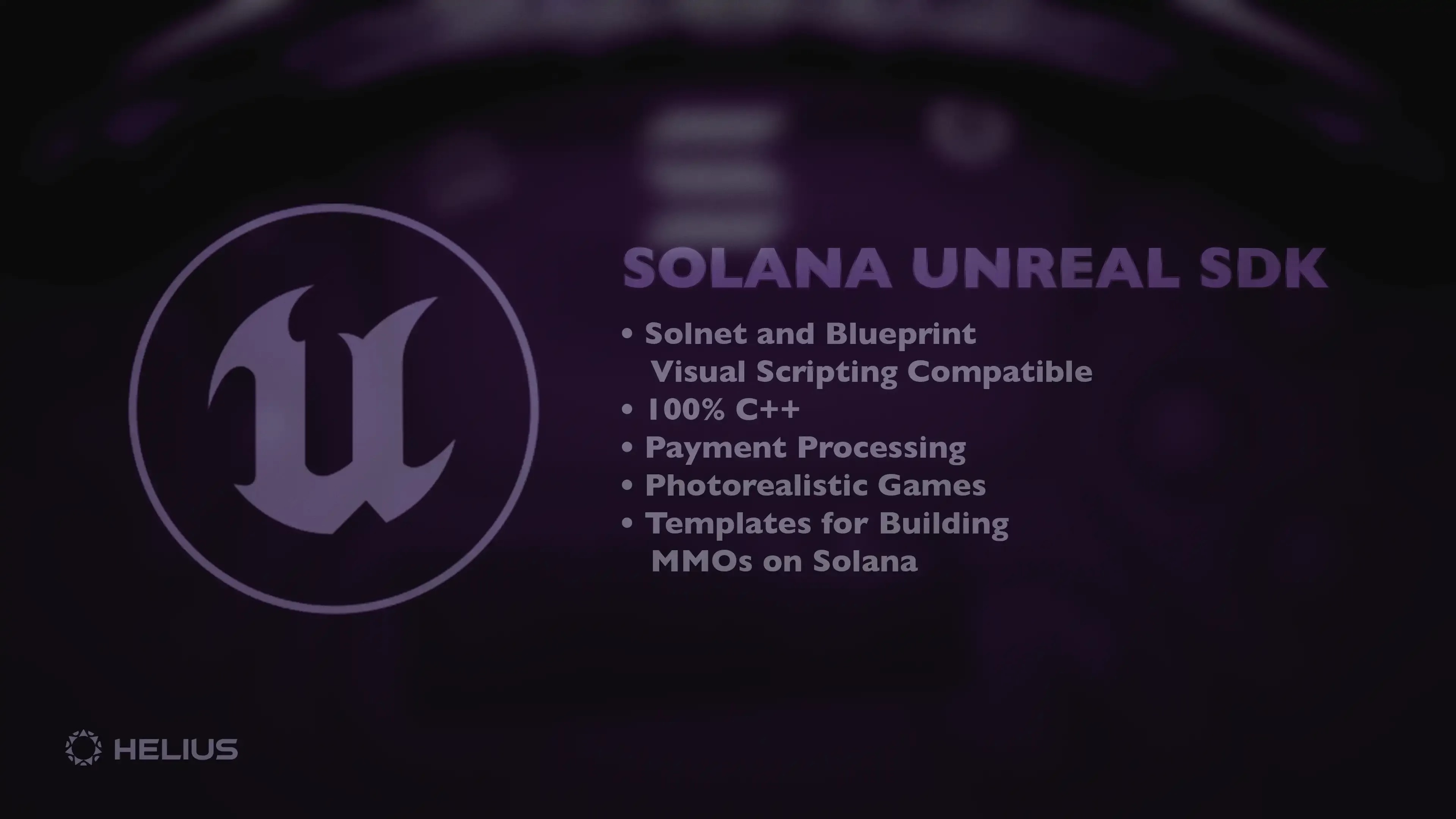 Solana Unreal SDK