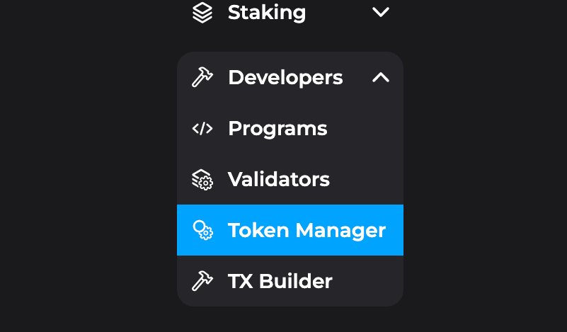 token manager