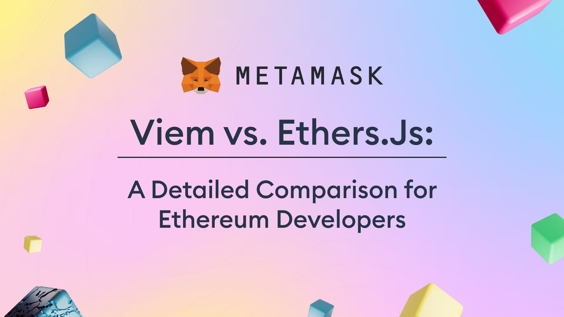 Viem vs. Ethers.js: Web3开发者详细比较