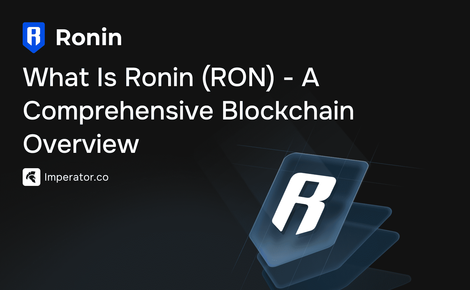 Ronin 区块链概览