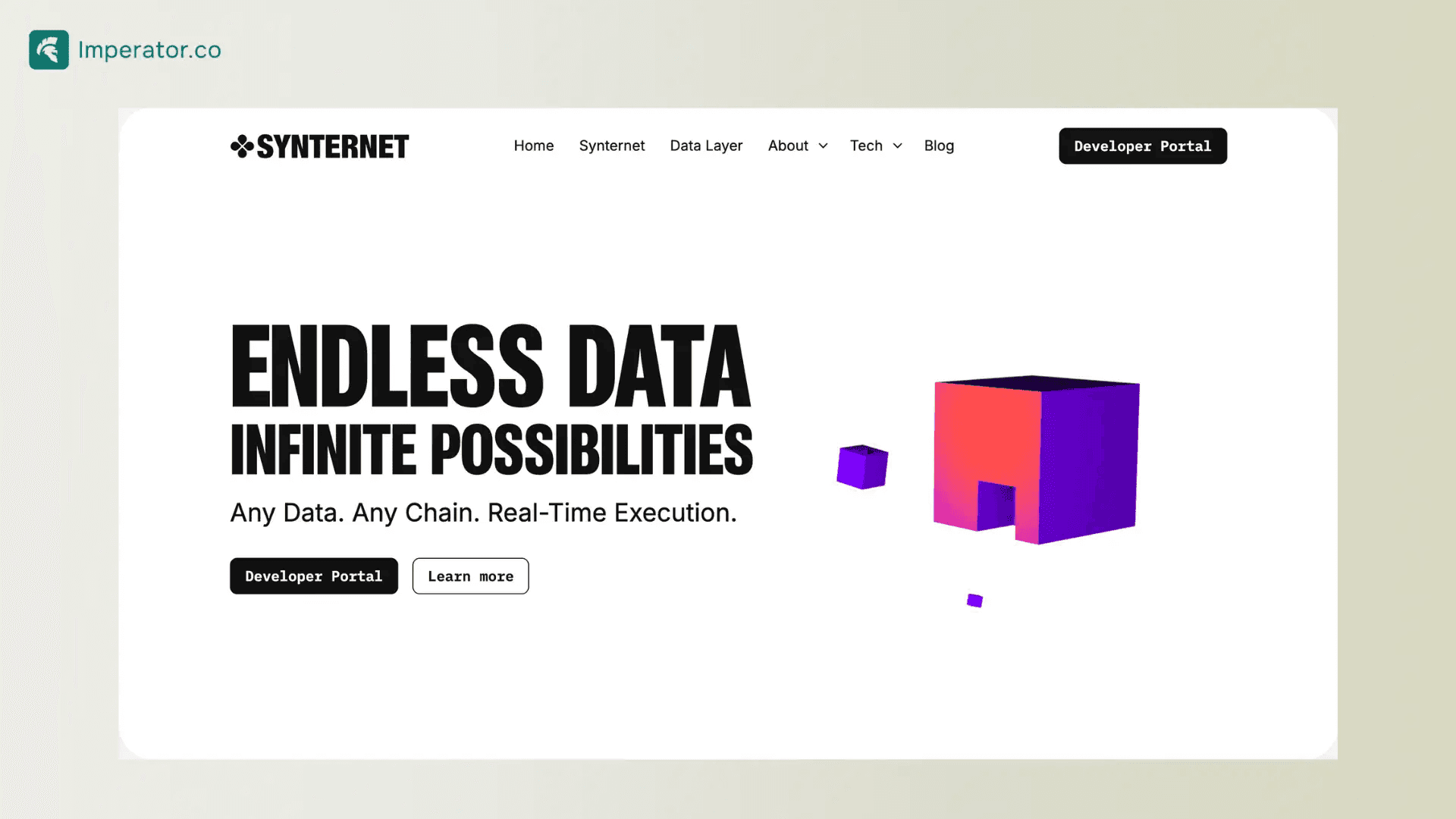 synternet 区块链用例