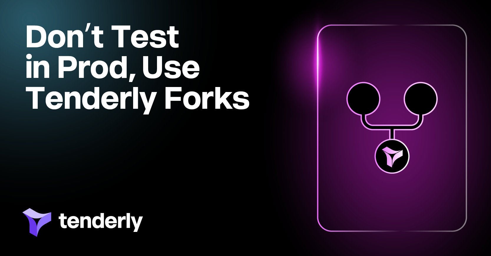 Tenderly Forks：一键式开发测试网