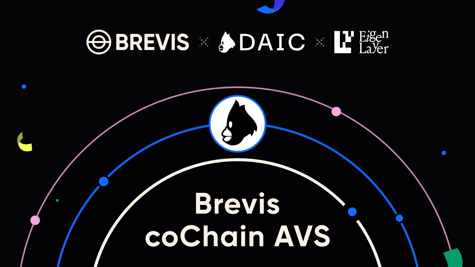Brevis Network 是一种以隐私为中心的 ZK 协处理器，旨在提高智能合约和独立区块链平台以及其他相关框架的效用。作为 Brevis Network 新推出的运营商之一，DAIC Capital 很荣幸能够支持 Brevis 的发展。（图片来源：通过 Brevis 博客 DAIC Capital 作为节点运营商加入 Brevis coChain AVS 主网）