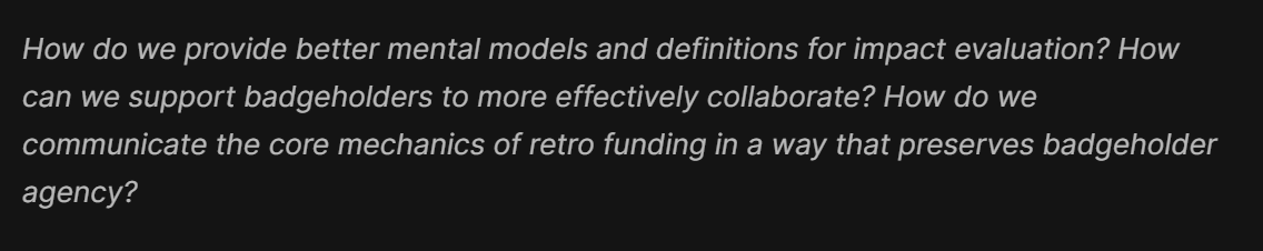 Extract from RetroPGF2: Learnings & Reflections