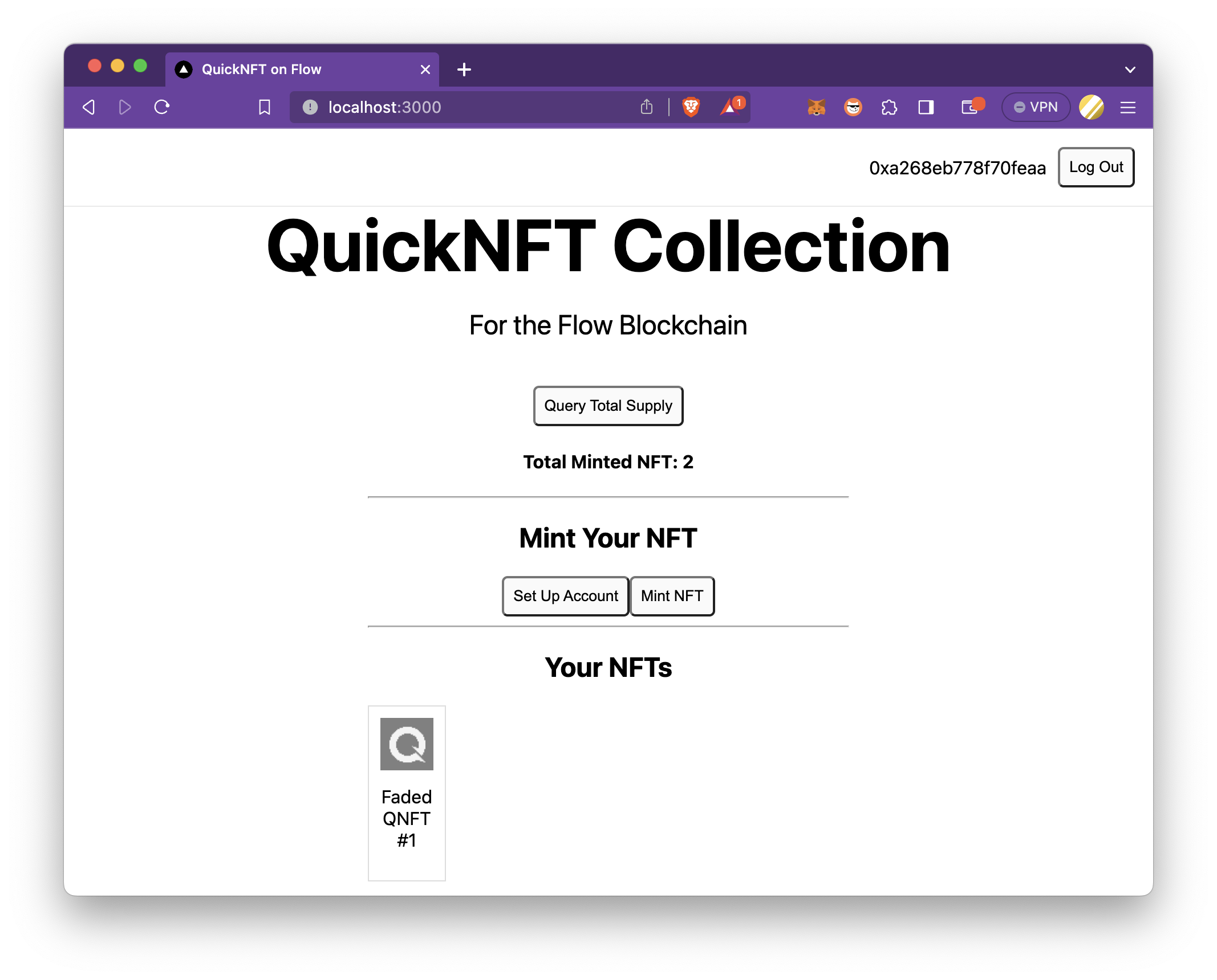 铸造 NFT