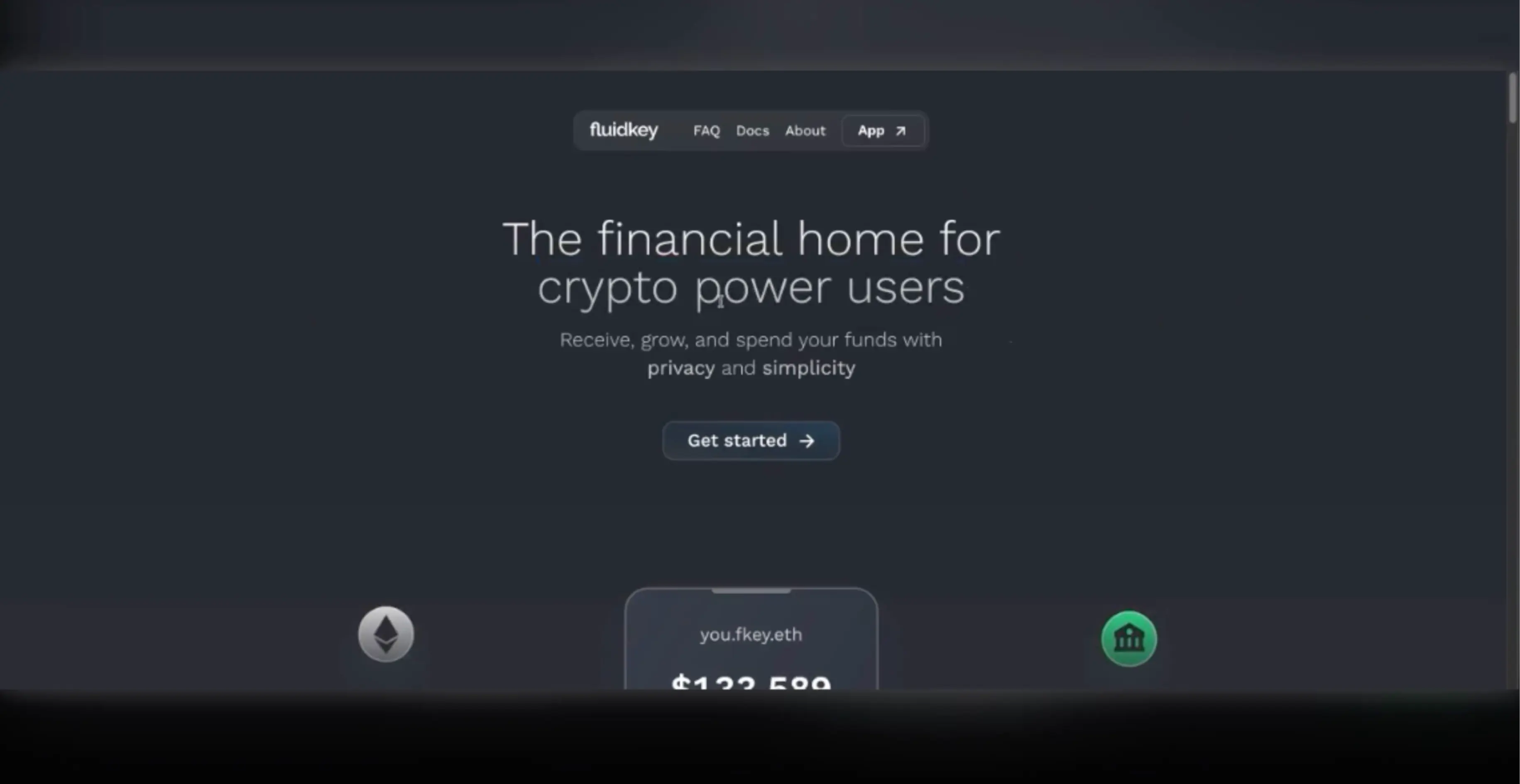 Fluidkey 用户界面