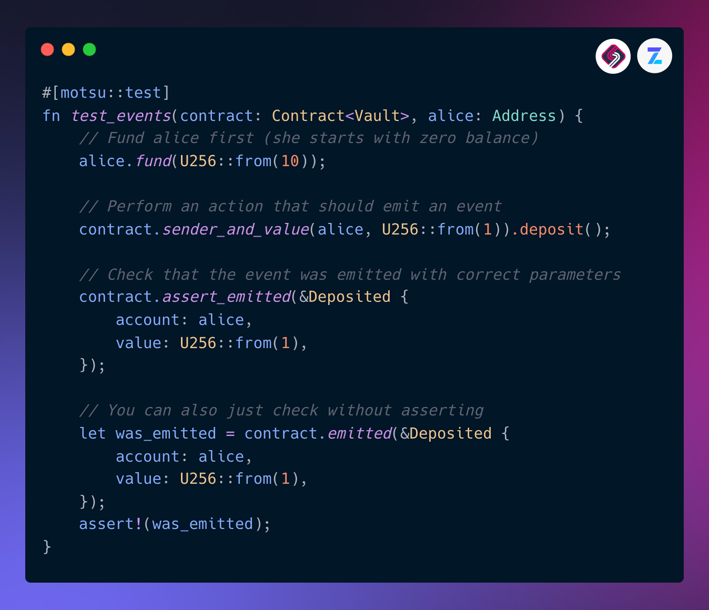 Arbitrum Stylus OpenZeppelin Motsu Code Snippet 10