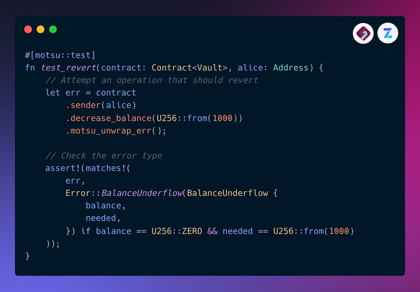 Arbitrum Stylus OpenZeppelin Motsu Code Snippet 13