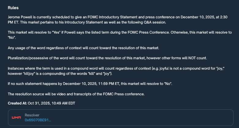 13预测市场规则