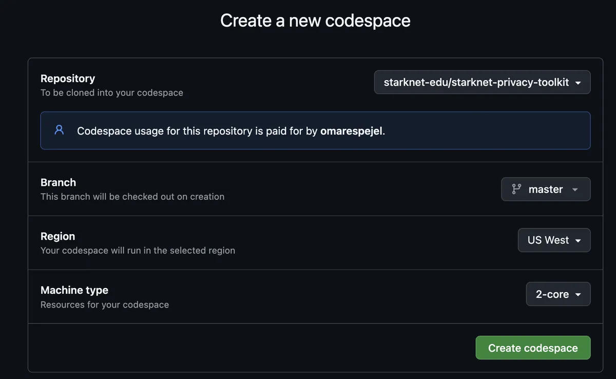 codespace