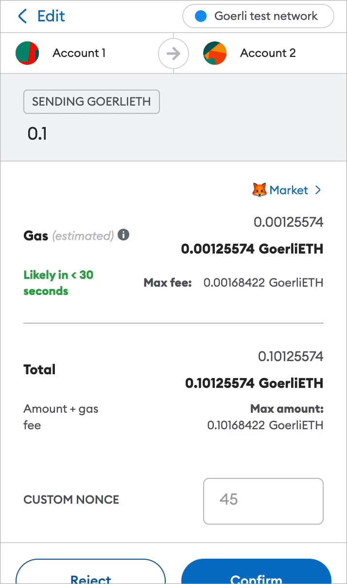 MetaMask 查找高级 gas 控制扩展版