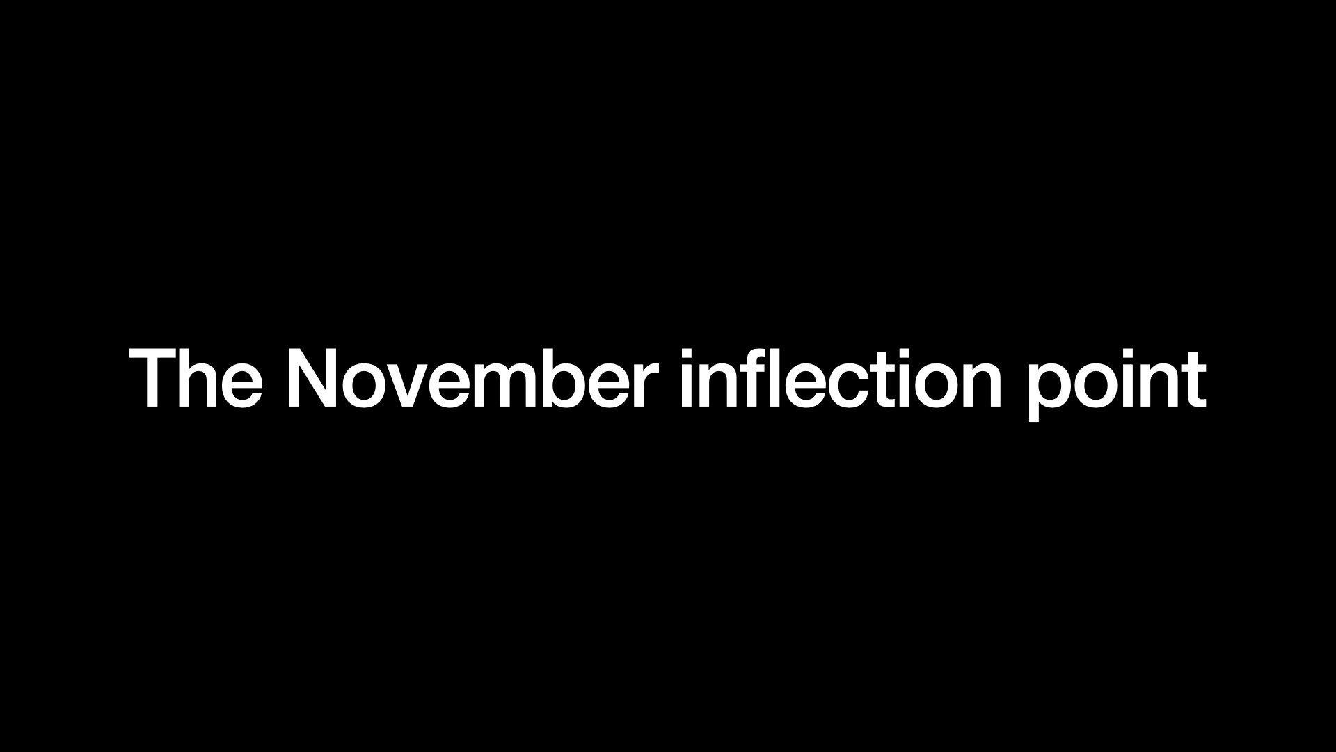 11月的拐点 