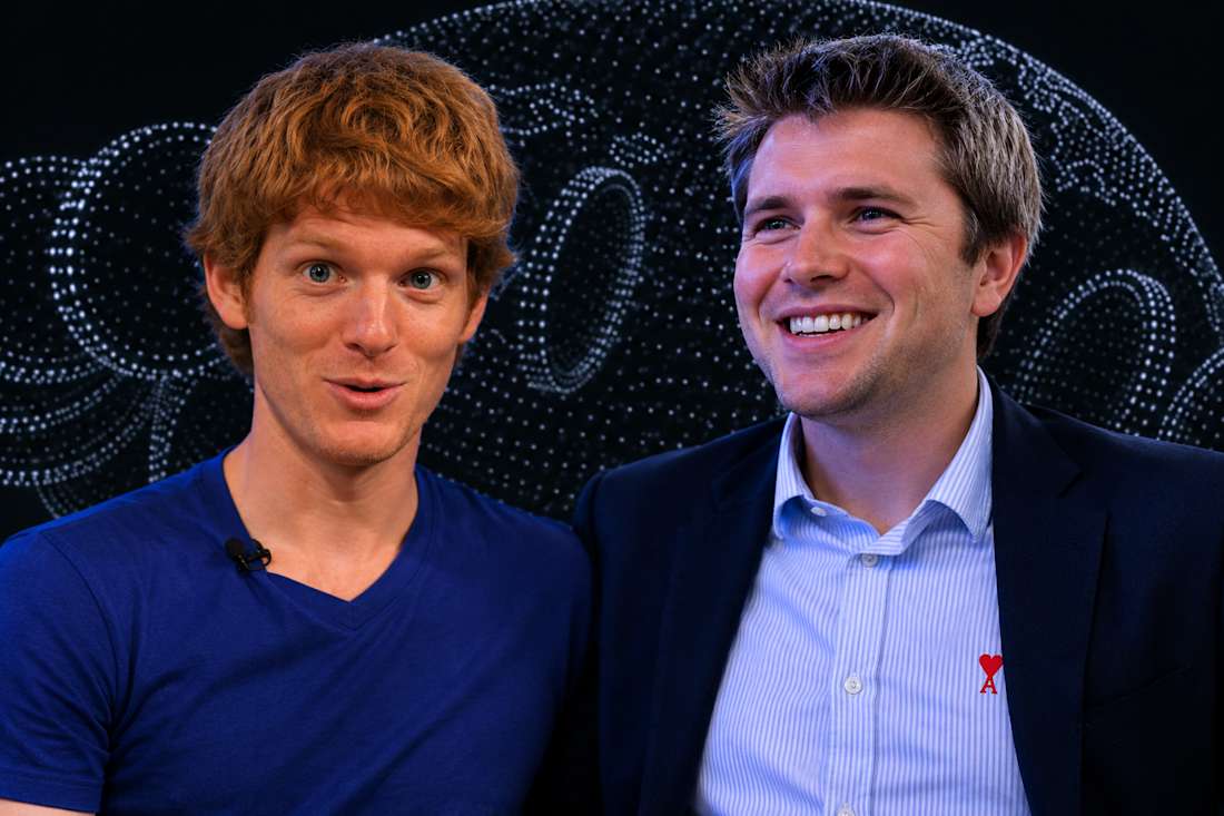 Stripe co-founders John and Patrick Collison