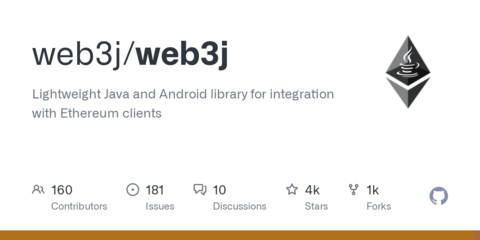 GitHub - web3j/web3j: Lightweight Java and Android library for integration with Ethereum clients
