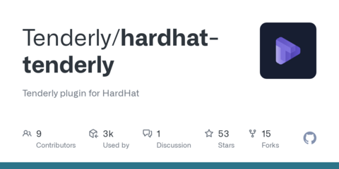 GitHub - Tenderly/hardhat-tenderly: Tenderly plugin for HardHat