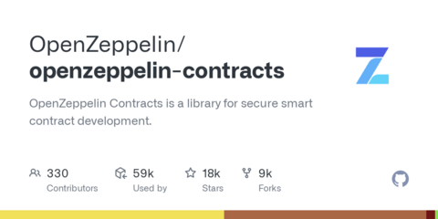 GitHub - OpenZeppelin/openzeppelin-contracts: OpenZeppelin Contracts is a library for secure smart contract development.