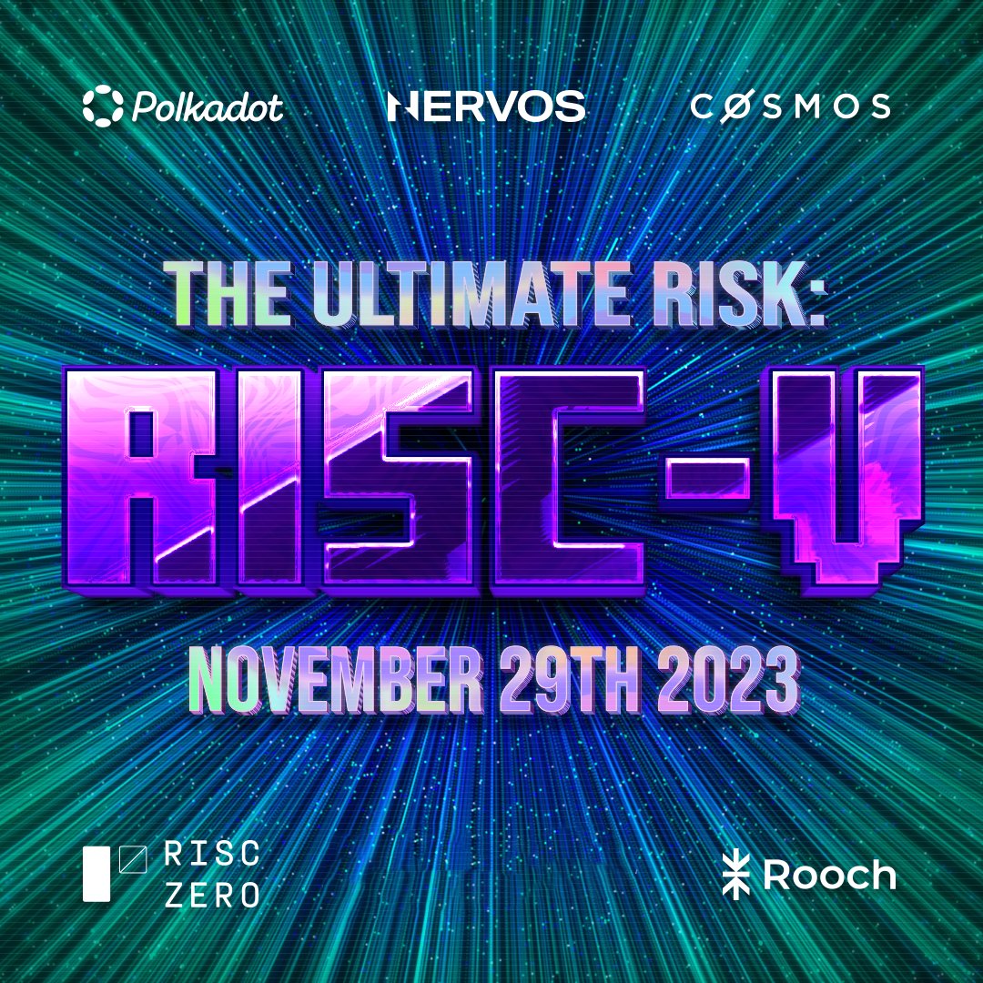 11 月 29 日，请锁定研讨会：The Ultimate Risk: RISC-V