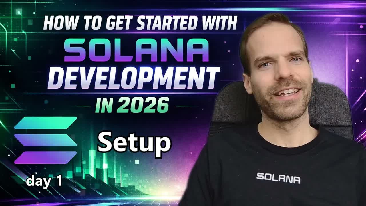 2026 开始 Solana 开发
