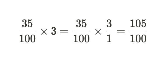 Image 7: Fraction and integer multiplication relationship