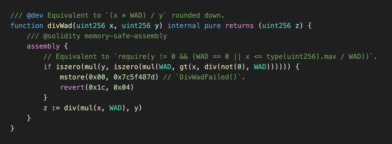 Image 12: solady divwad function