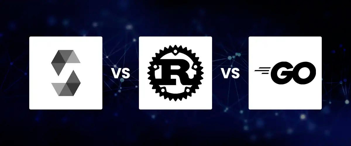 Solidity vs Rust vs Go: 区块链技术的顶级编程语言