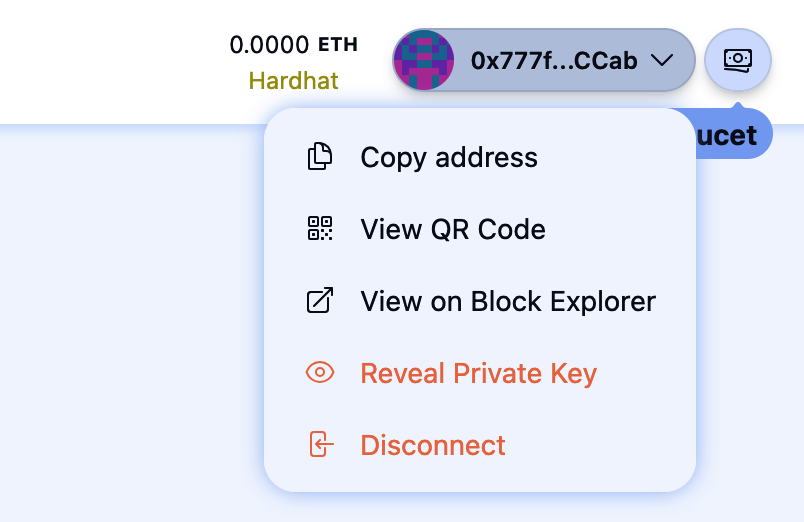 断开 burner 钱包的连接