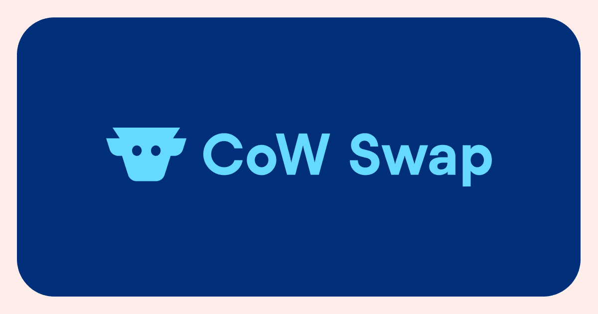Swap - CoW Swap | The smartest way to trade cryptocurrencies